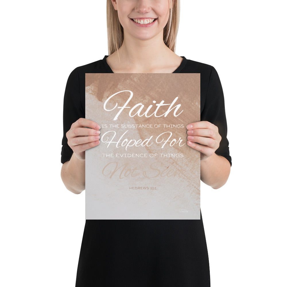 Faith Unseen, Tan Ombre, Hebrews 11