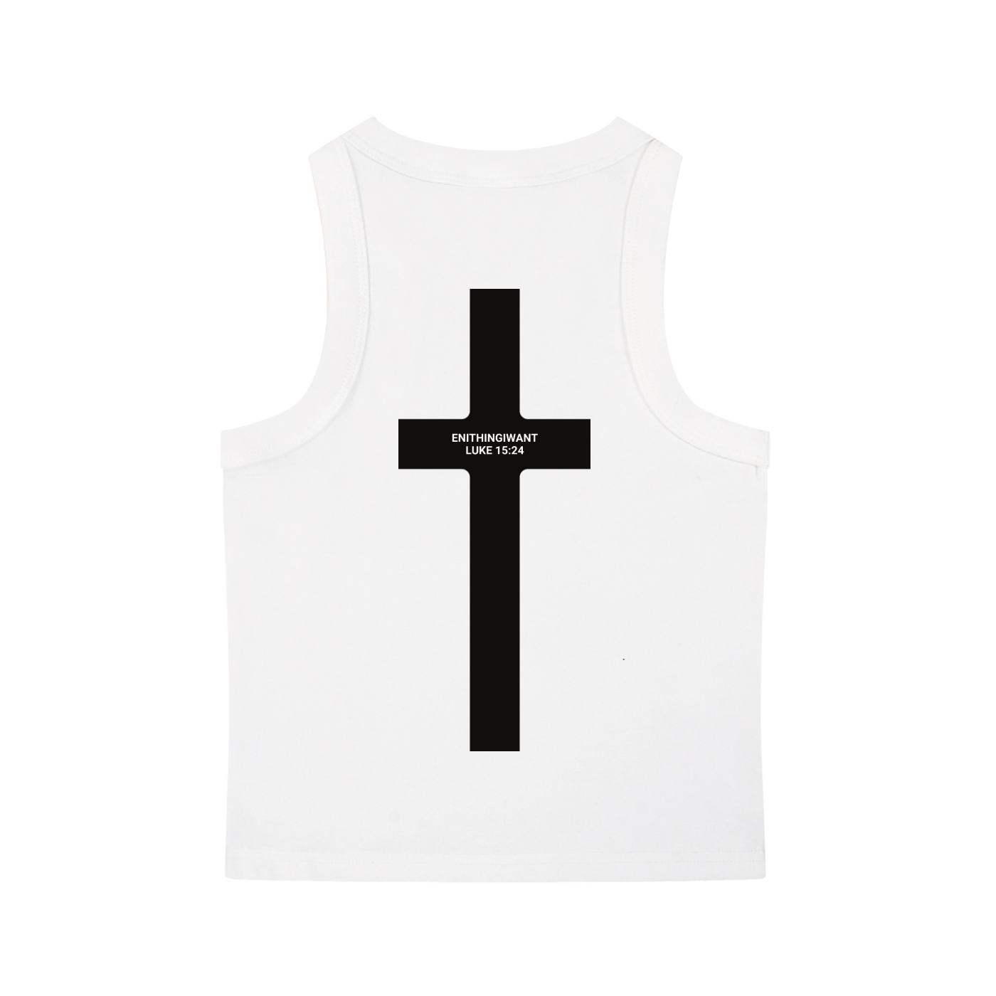 (Pre-Order) Cotton The Prodigal  White Tank Top