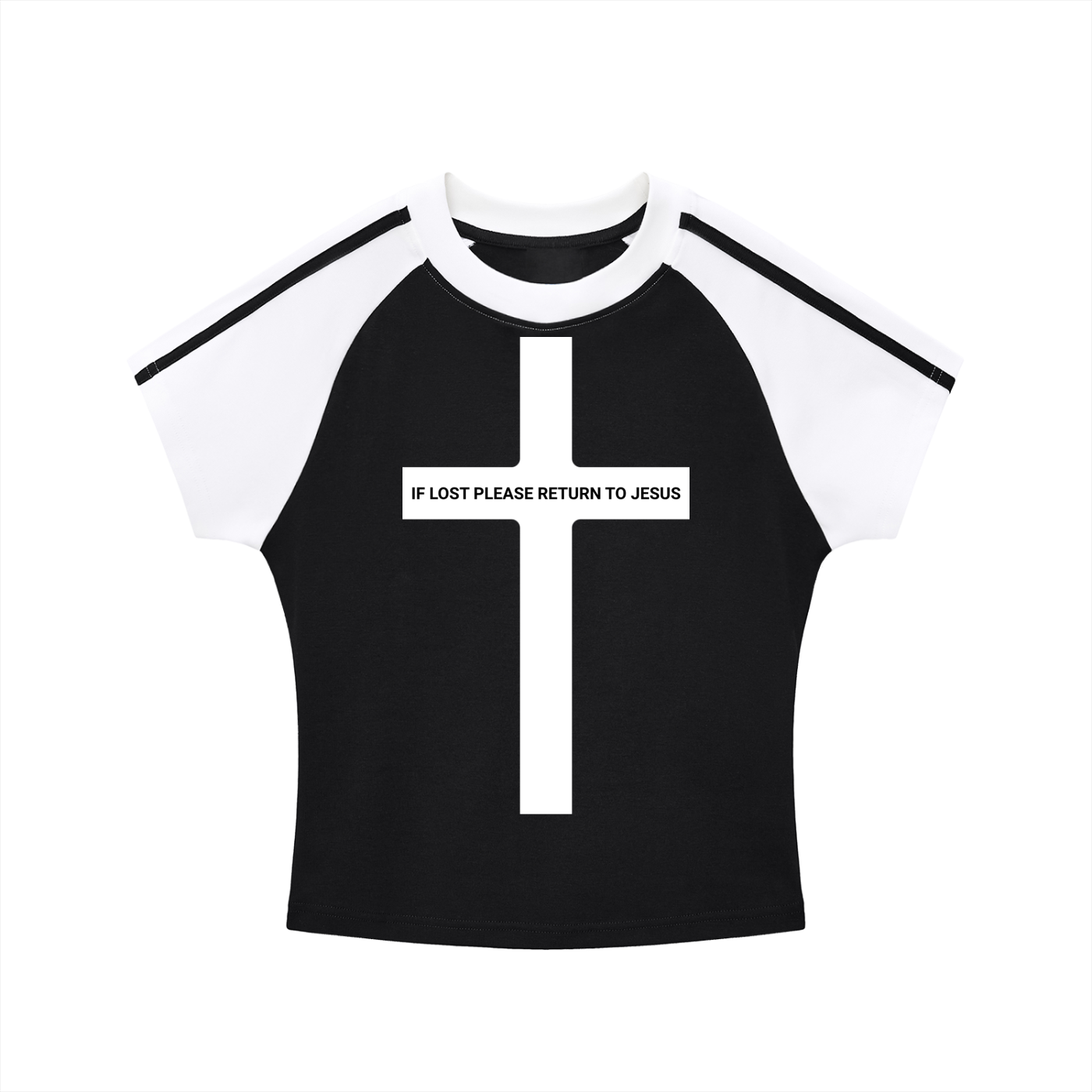 (Pre-Order) The Prodigal Black and White Contrast Top