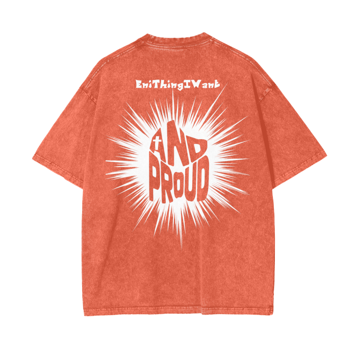 Jesus Freak (11 Colors) Acid Wash Oversize T-Shirt