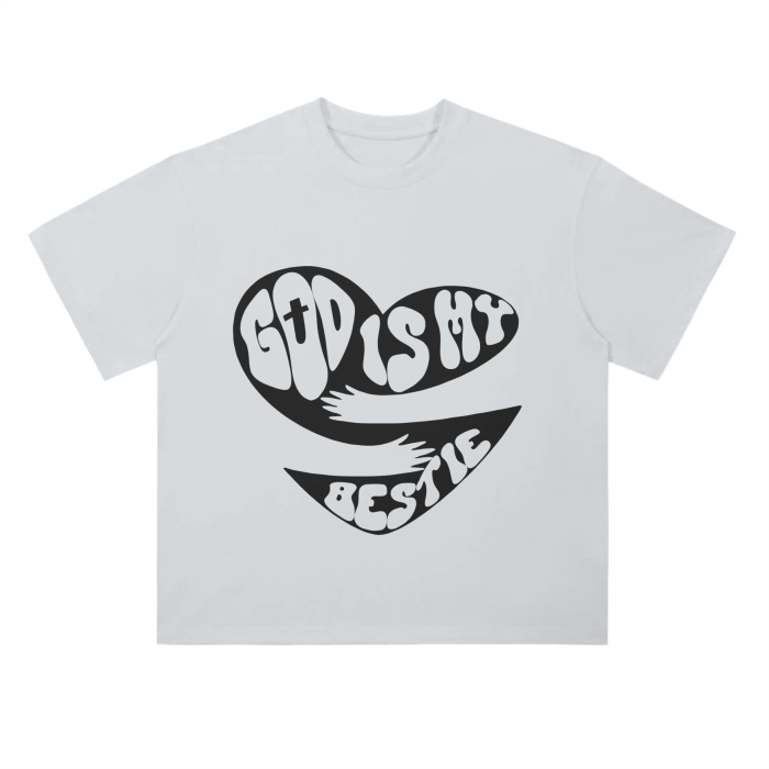 God Bestie Black Text (7 Colors) T-Shirt