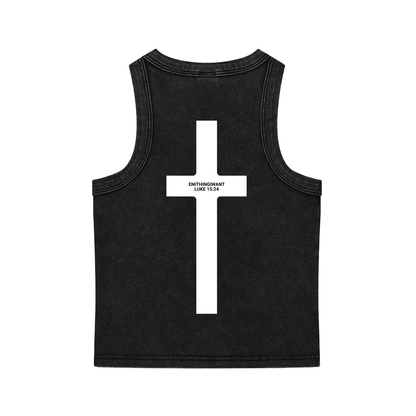 (Pre-Order) Cotton The Prodigal  Black Tank Top