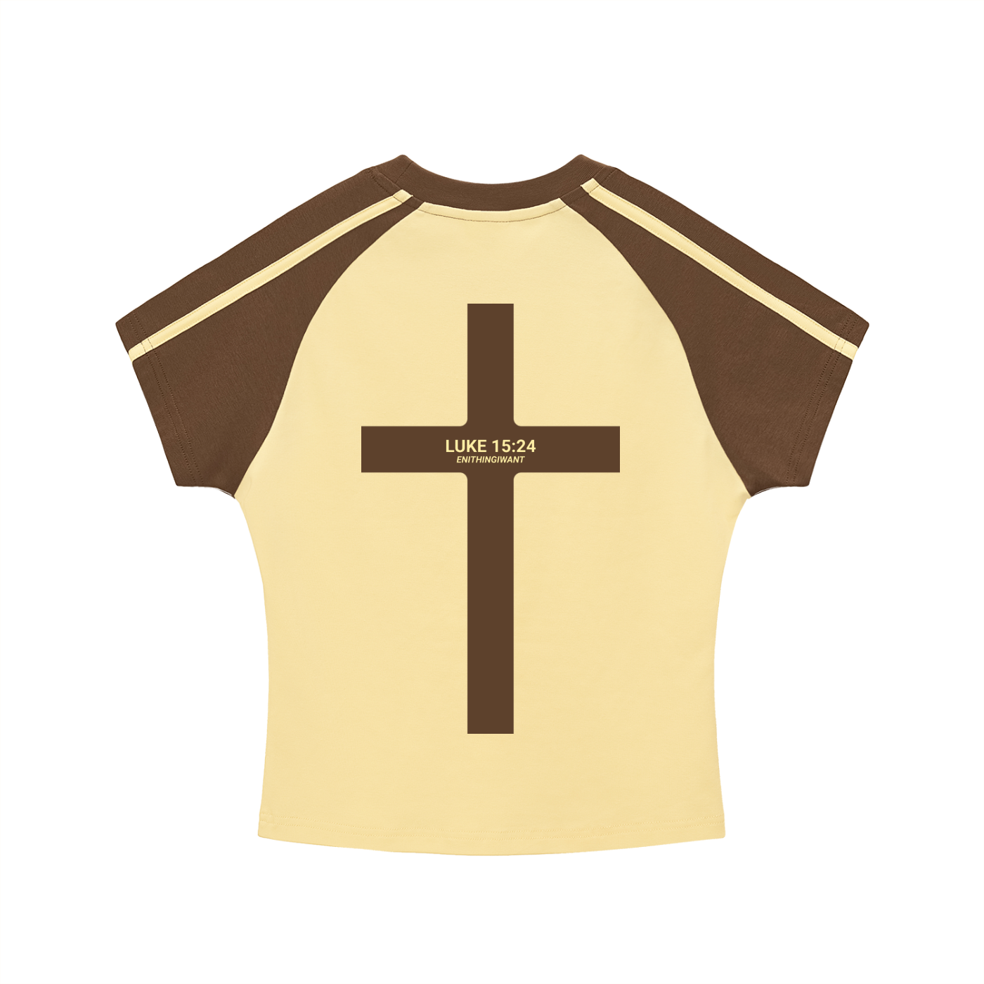 (Pre-Order) The Prodigal Brown & Yellow Contrast Top