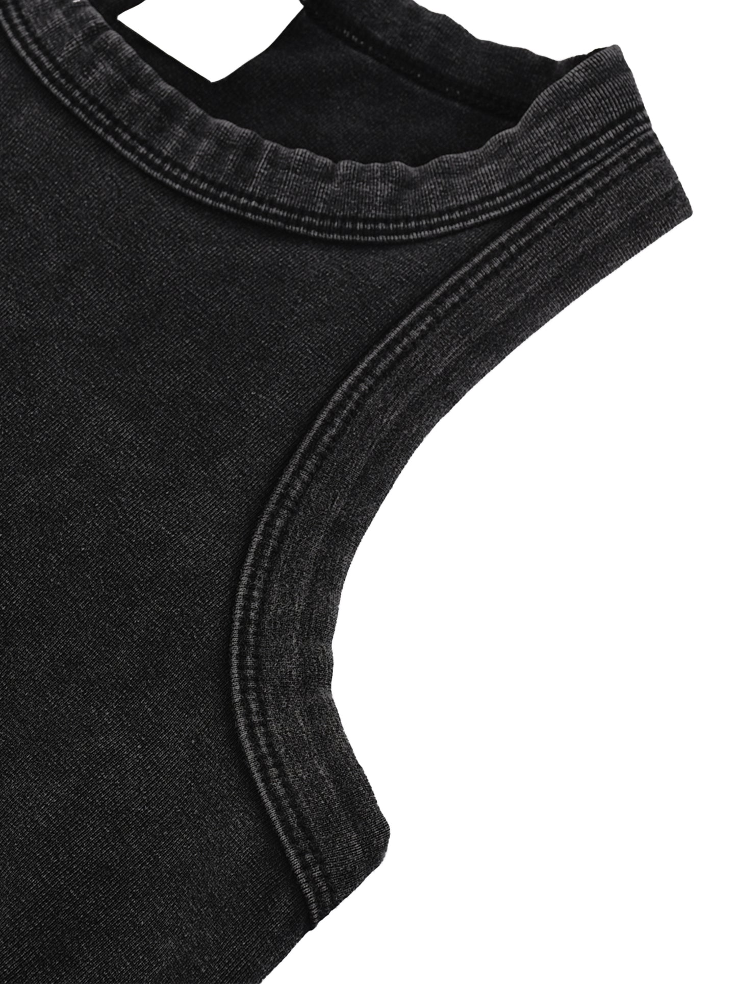 (Pre-Order) Cotton The Prodigal  Black Tank Top