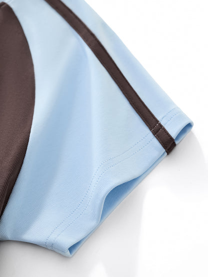 (Pre-Order) Cotton The Prodigal Dark Colorblock Raglan T-Shirt